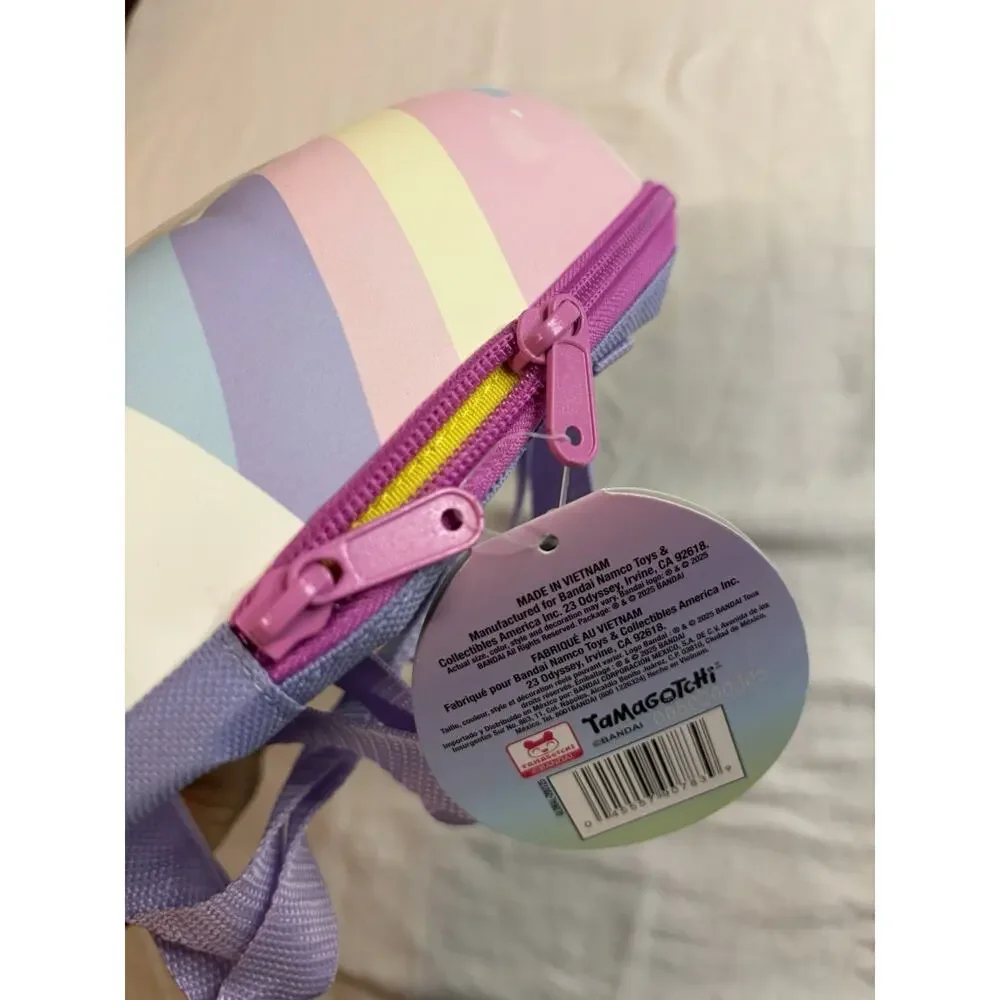NWT Bandai Tamagotchi Adventure Egg Companion 3-In-1 Plush Mini Backpack